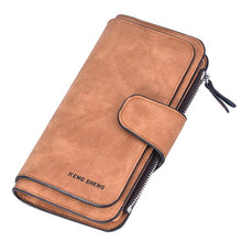 Load image into Gallery viewer, 2019 Leather Women Wallets Tassel Wallet Women Long Cute Wallet Zipper Portefeuille Female Purse Clutch Cartera Mujer