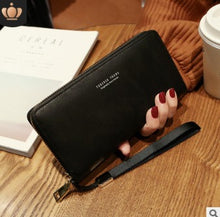 Load image into Gallery viewer, 2019 Leather Women Wallets Tassel Wallet Women Long Cute Wallet Zipper Portefeuille Female Purse Clutch Cartera Mujer