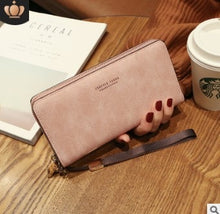 Load image into Gallery viewer, 2019 Leather Women Wallets Tassel Wallet Women Long Cute Wallet Zipper Portefeuille Female Purse Clutch Cartera Mujer