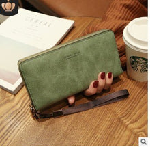 Load image into Gallery viewer, 2019 Leather Women Wallets Tassel Wallet Women Long Cute Wallet Zipper Portefeuille Female Purse Clutch Cartera Mujer