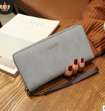 Load image into Gallery viewer, 2019 Leather Women Wallets Tassel Wallet Women Long Cute Wallet Zipper Portefeuille Female Purse Clutch Cartera Mujer