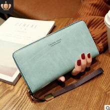 Load image into Gallery viewer, 2019 Leather Women Wallets Tassel Wallet Women Long Cute Wallet Zipper Portefeuille Female Purse Clutch Cartera Mujer